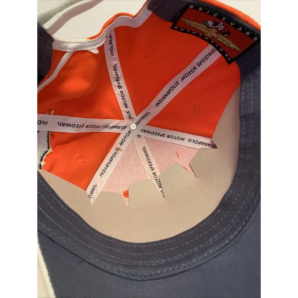 2008‎ Indianapolis 500 Event Splash Orange And White Hat 92nd Adjustable New